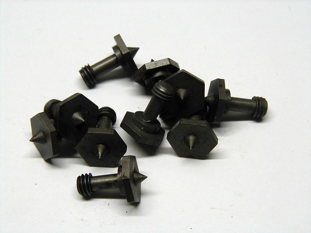 (10) 10-32 Threaded Shank Transfer Punch  ~ Sheet Metal Tool