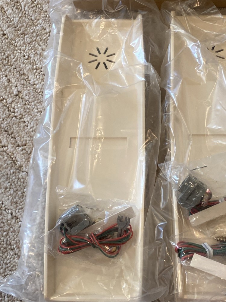 NOS NuTone TEL-102 Tone/Pulse Switchable Intercom Telephone Cradle - White