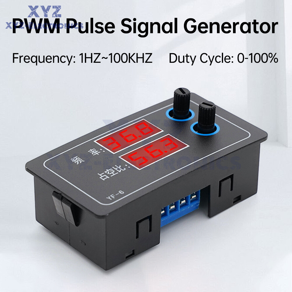 PWM Square Rectangular Wave Pulse Signal Generator Driver Module Frequency Test
