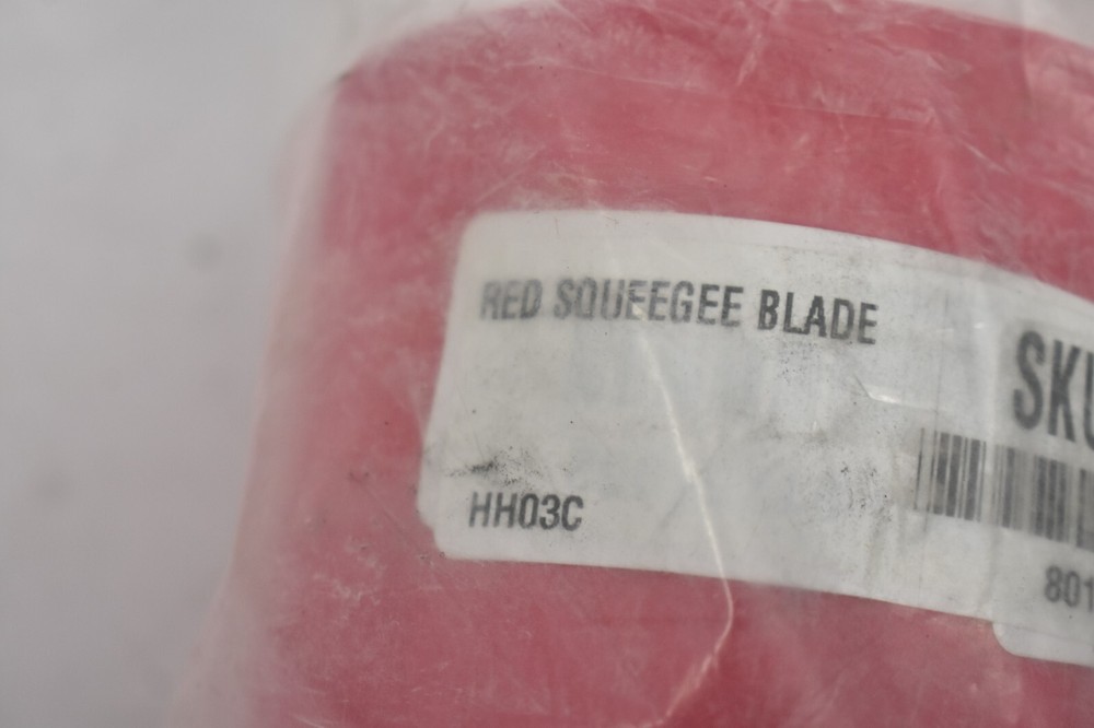 Red Squeegee Front Blade Replacement 1/8" x 34" 1751952 HH03C Rubber Tool