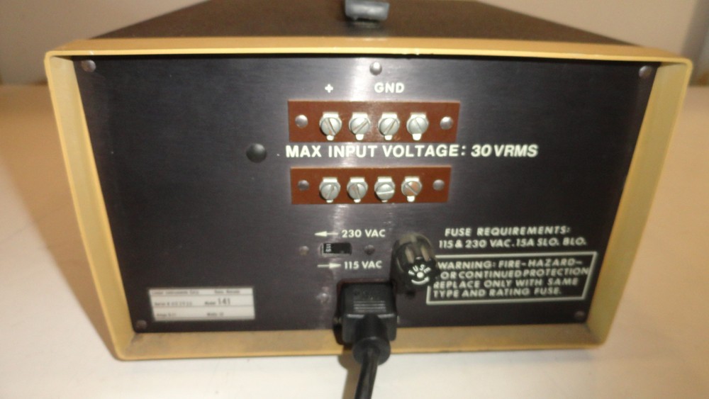 Linear Instruments 141