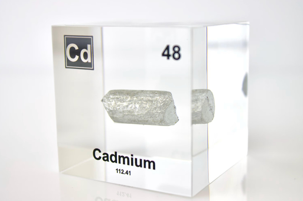 Cadmium Element Cube