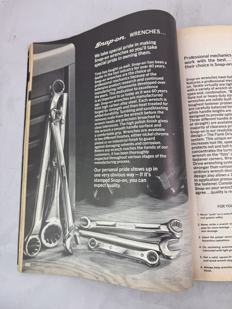 Snap On Tool Catalog And Price Sheet (1342)
