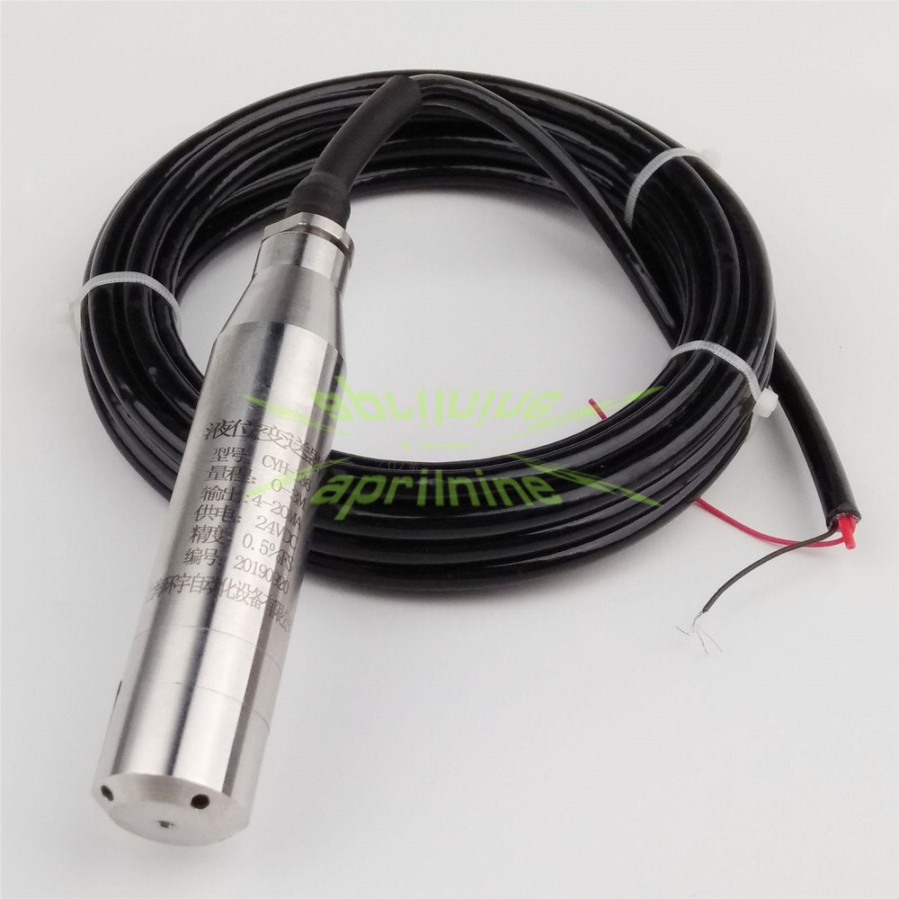 ONE 4-20MA 3.0m Range Water Level Transmitter Liquid Level Transducer Sensor NEW