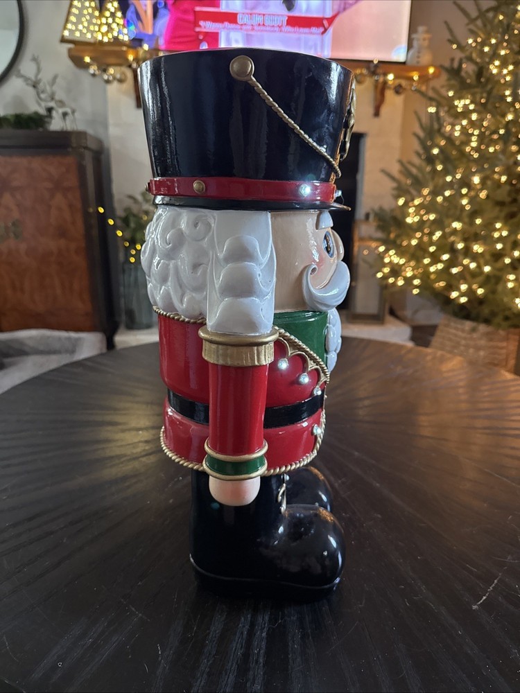 17" Nutcracker With LED Lights - New