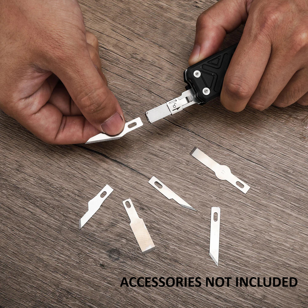 NexTool Carving Replacement Engraving Blades 13 Different Ones Storage Case