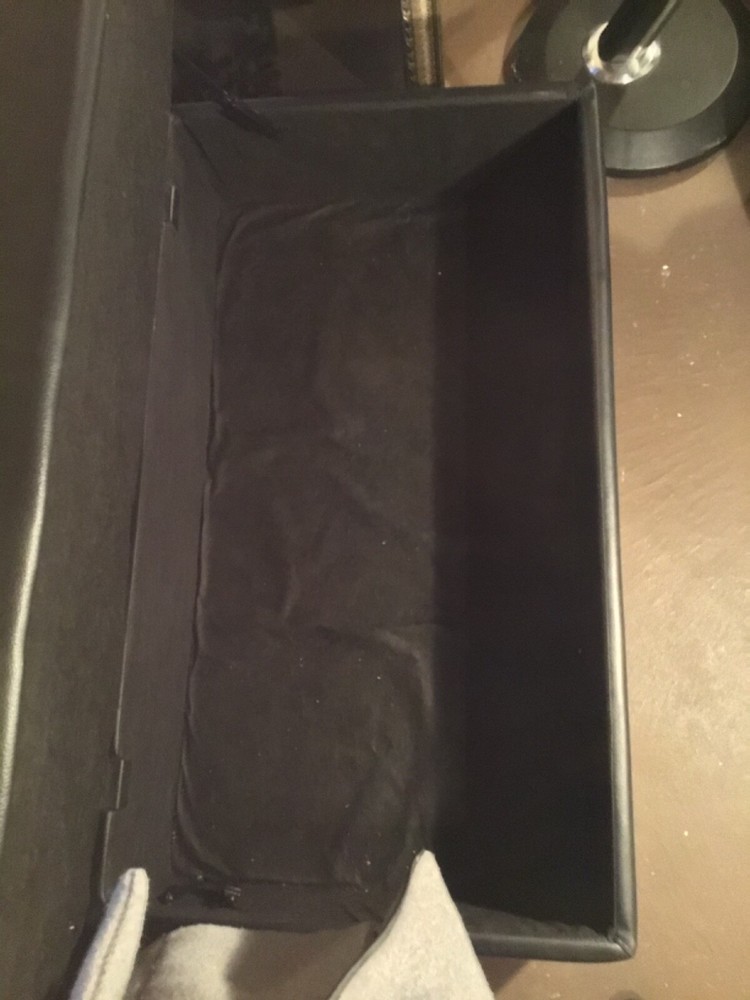 Bench openable dark brown for room