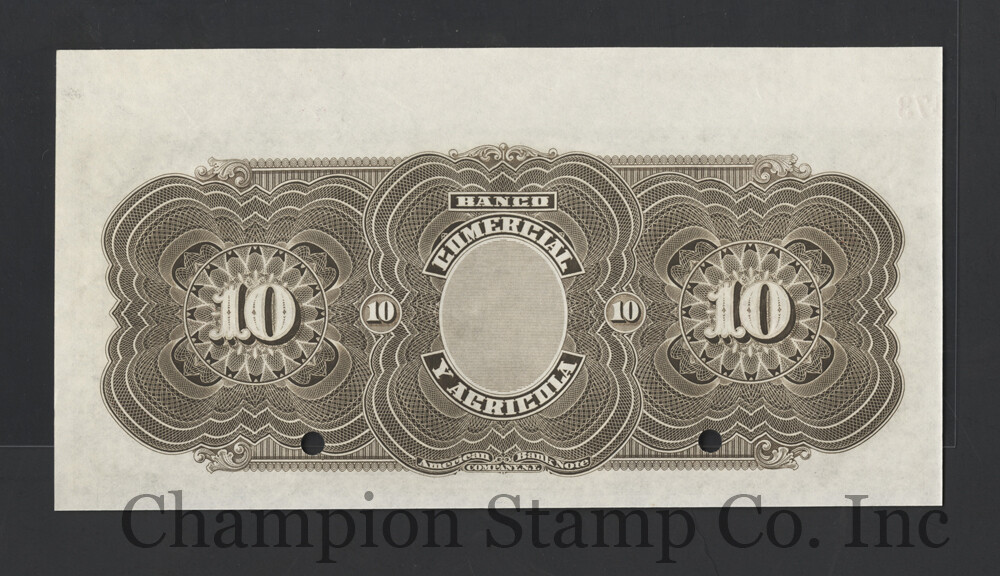 Ecuador Banknote Specimen Catalog S 128sbv5