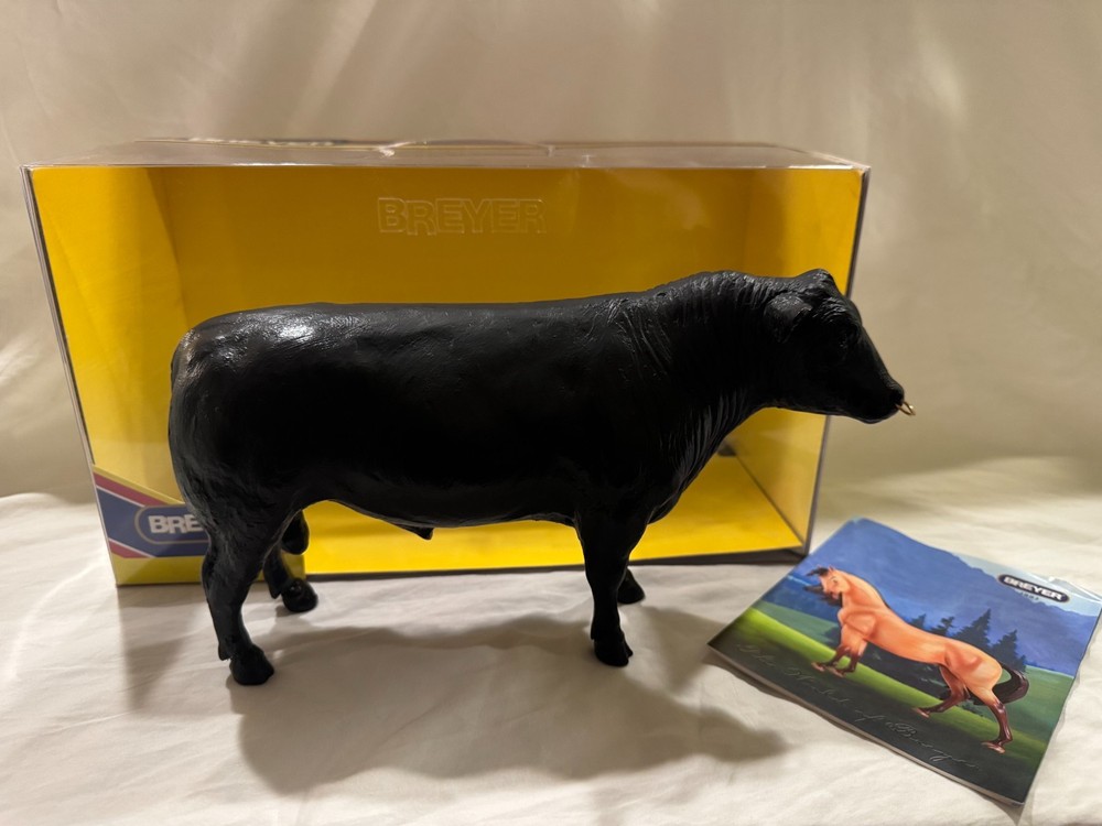 Breyer Black Angus Bull, Model #365