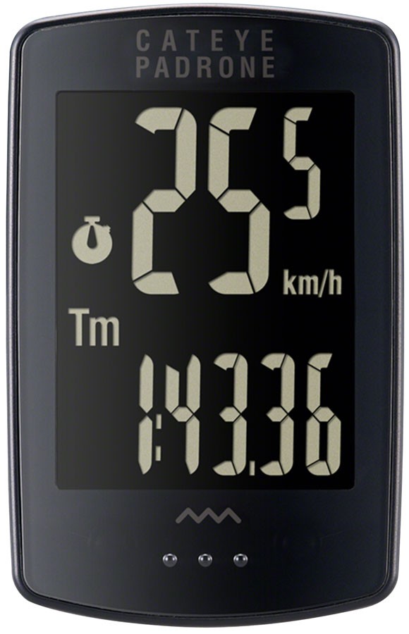 Cateye Padrone Wireless Speed Sensor with Handlebar Mount, Analog Wireless,