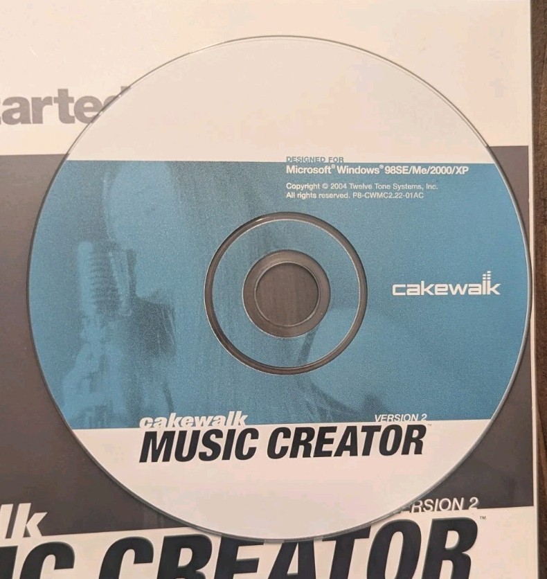 Cakewalk Music Creator 2 Production Software PC Complete