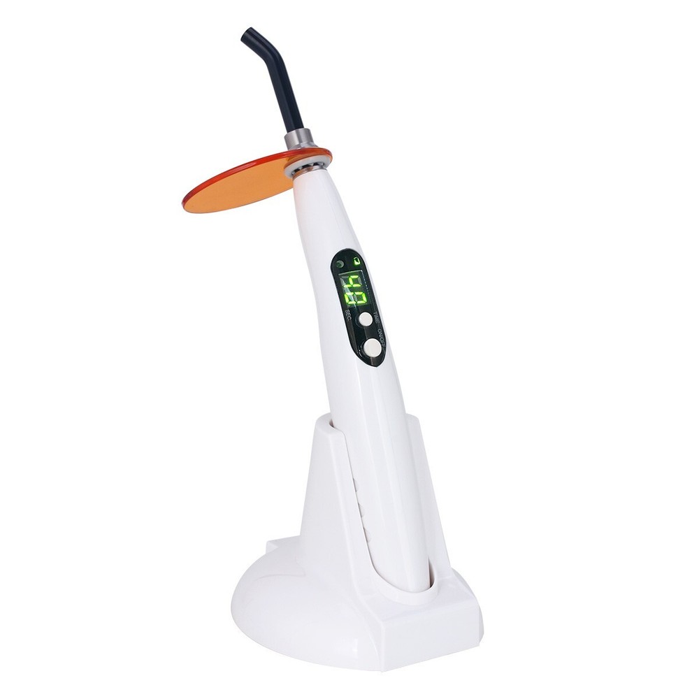 Dental Cordless LED Curing Light Lamp High Wireless Curing Lamp 8 Time setting