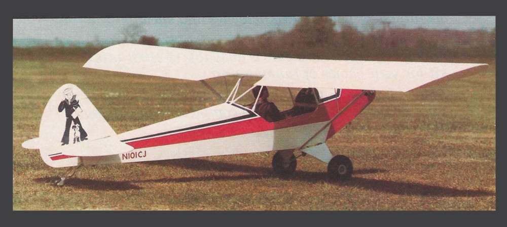 Giant 1/3 Scale Crackerjack Ultralight Plans, Templates and Instructions 100ws