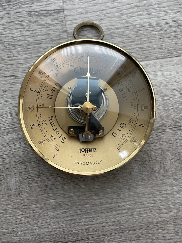 Vintage Small Hoffritz Baromaster