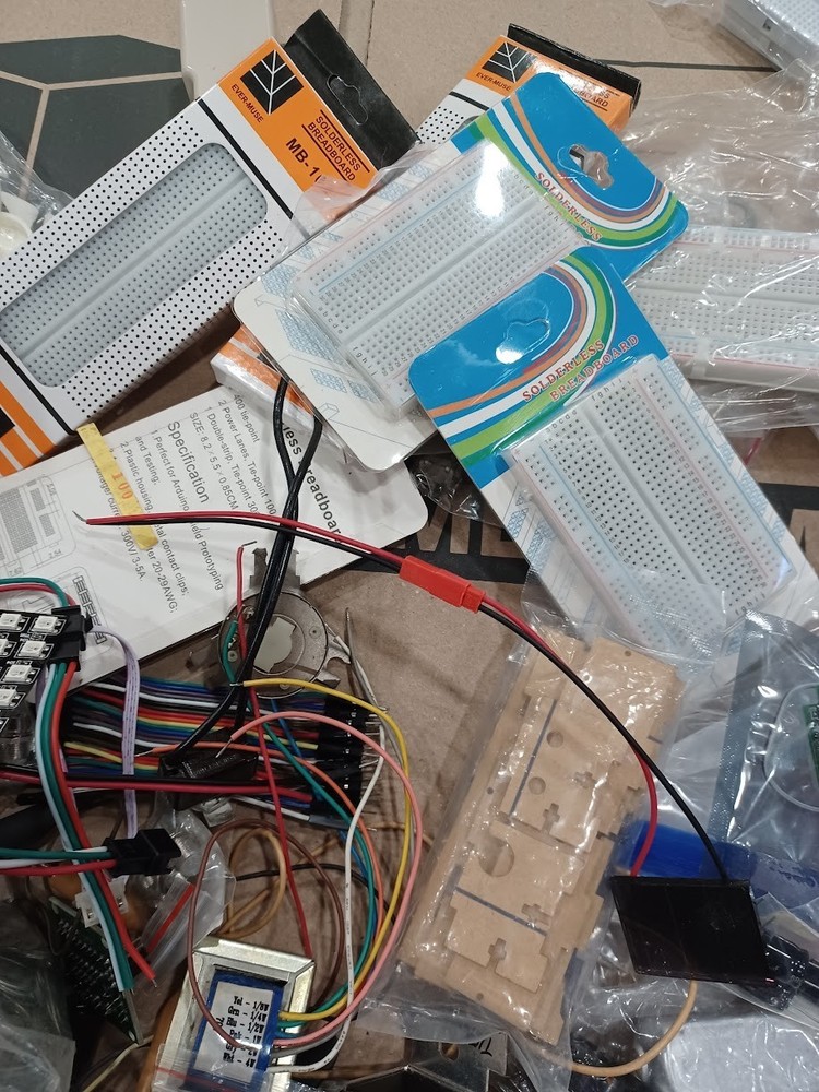 HOBBY Arduino Large Electronics Components Lot Breadboards, Modules, Transistors