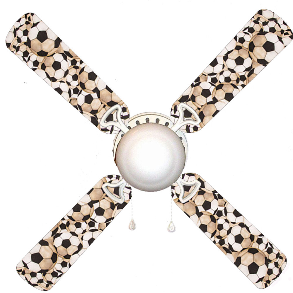 Soccer 42" Ceiling Fan with Light Kit