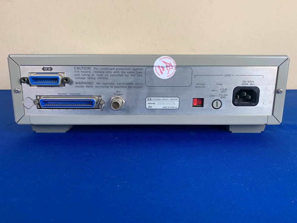 Agilent 4349A 4Ch High Resistance Meter