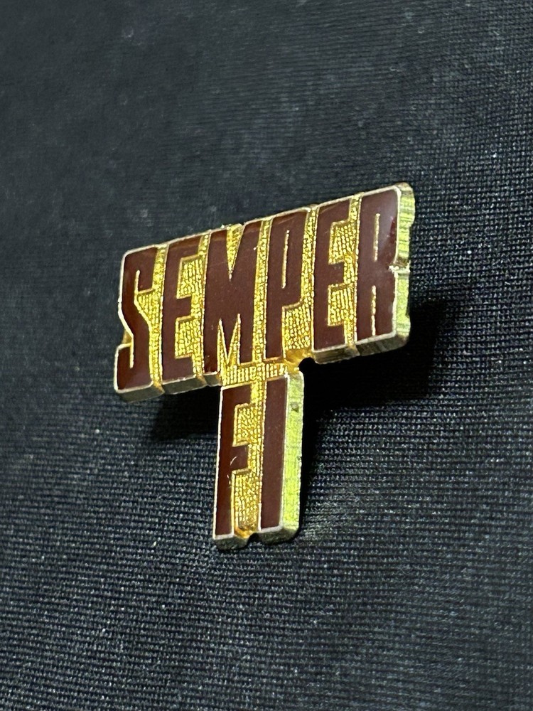 Vintage SEMPER FI Pin Marines