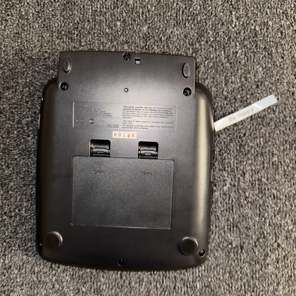 Casio Label It Kl-780 Working Testing With Label Tape