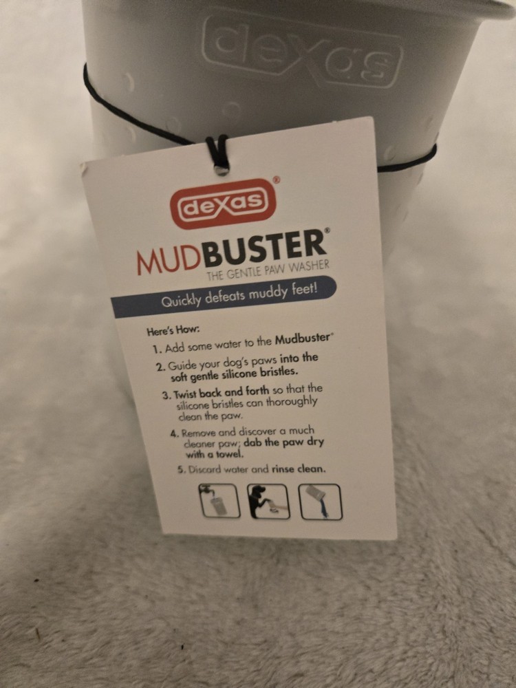 Dexas MudBuster Dog Paw Washer NEW