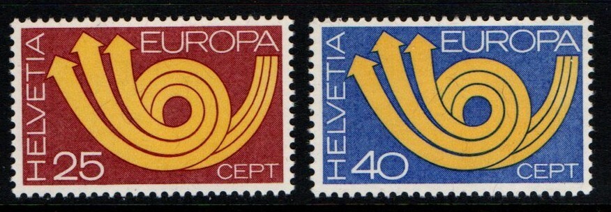 Switzerland 1973 Europa SG867-68 MNH