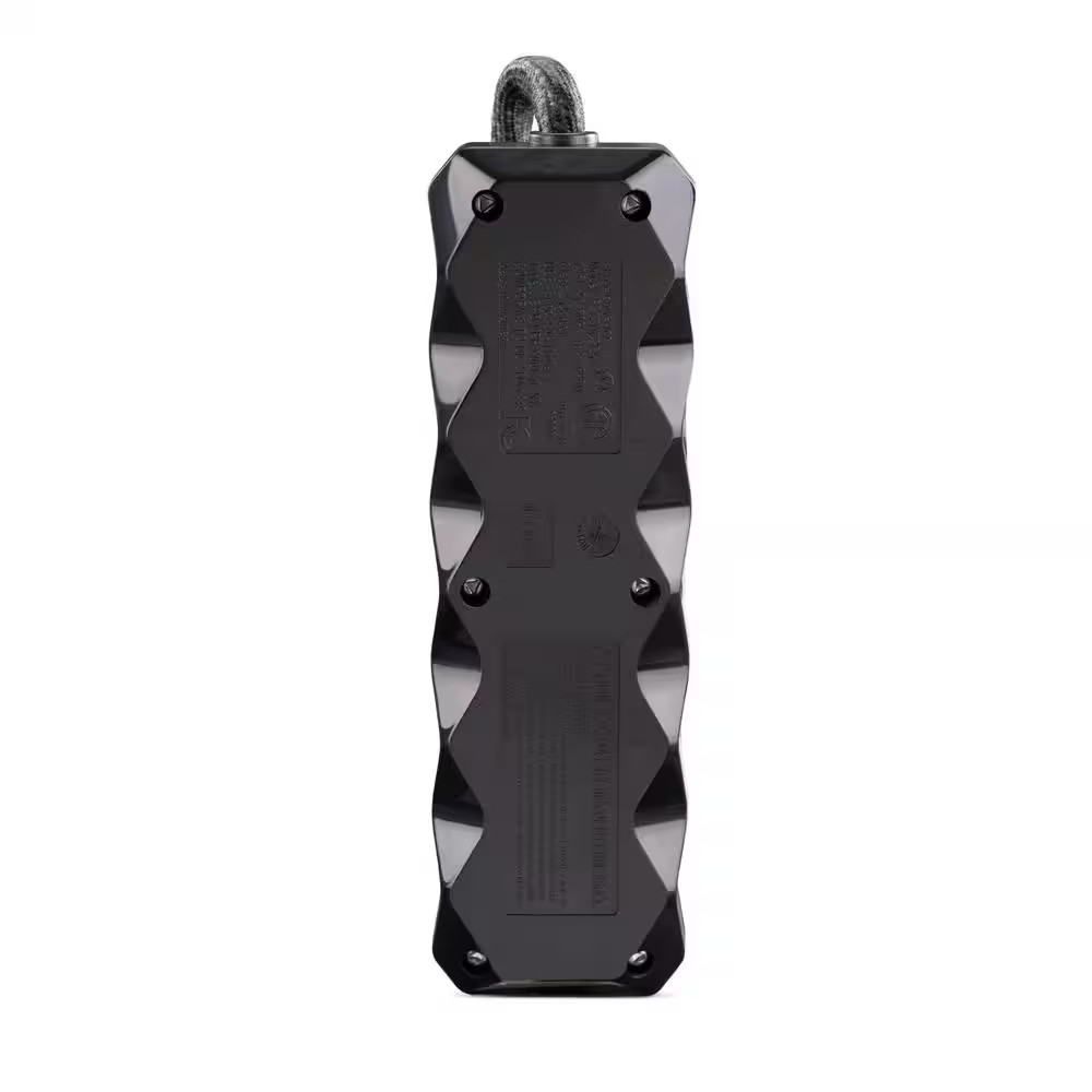 3 Ft. 2-Outlet 3 USB Surge Protector