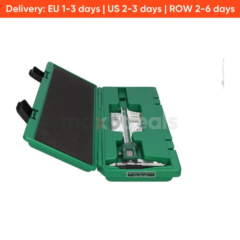 Insize 1186-200A Digital Offset Caliper New NFP