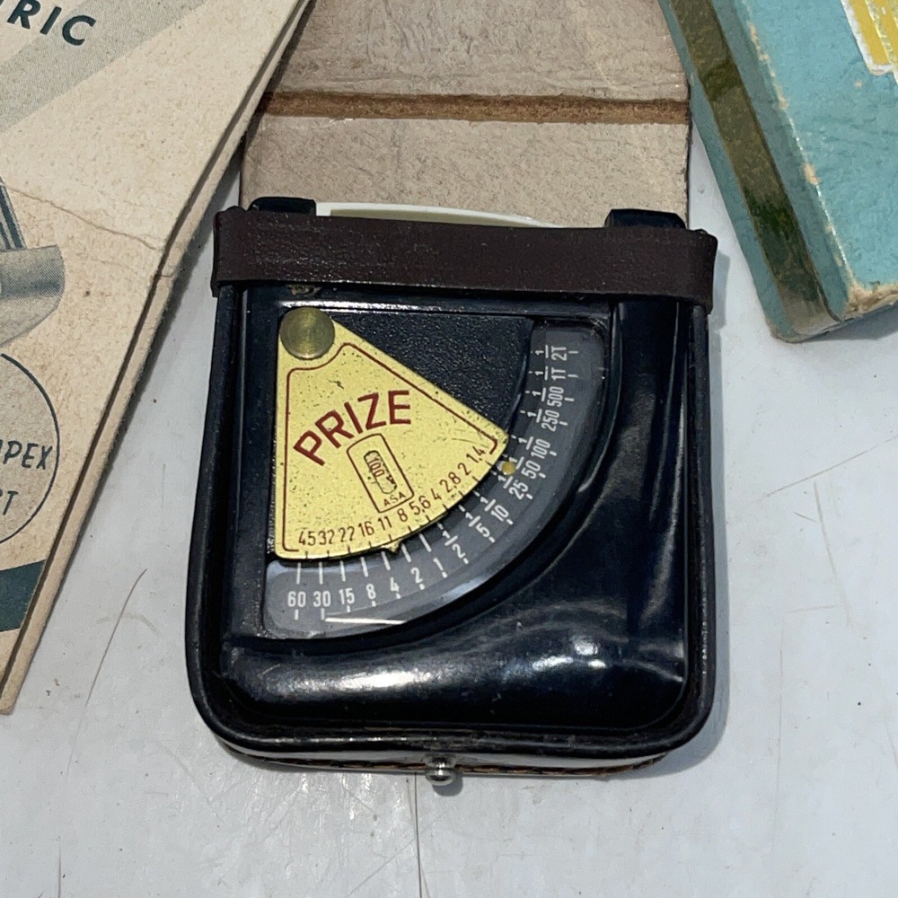 Rare German Prize Light / Exposure Meter - w/ Box & Manual