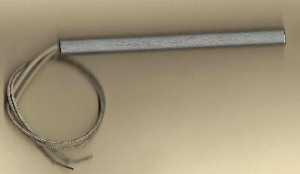 Fast Heat Cartridge Heater 1/2" Dia X 6" Long 500W 120V 12" Fiberglass Leads