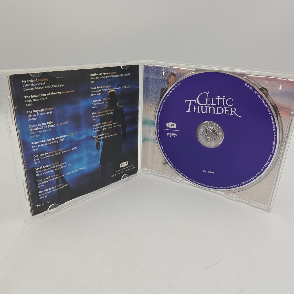 Celtic Thunder Self Titled Album - Autographed