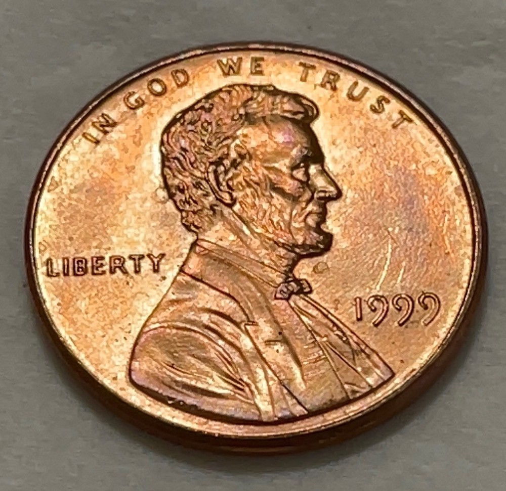 1999 no mint mark penny!