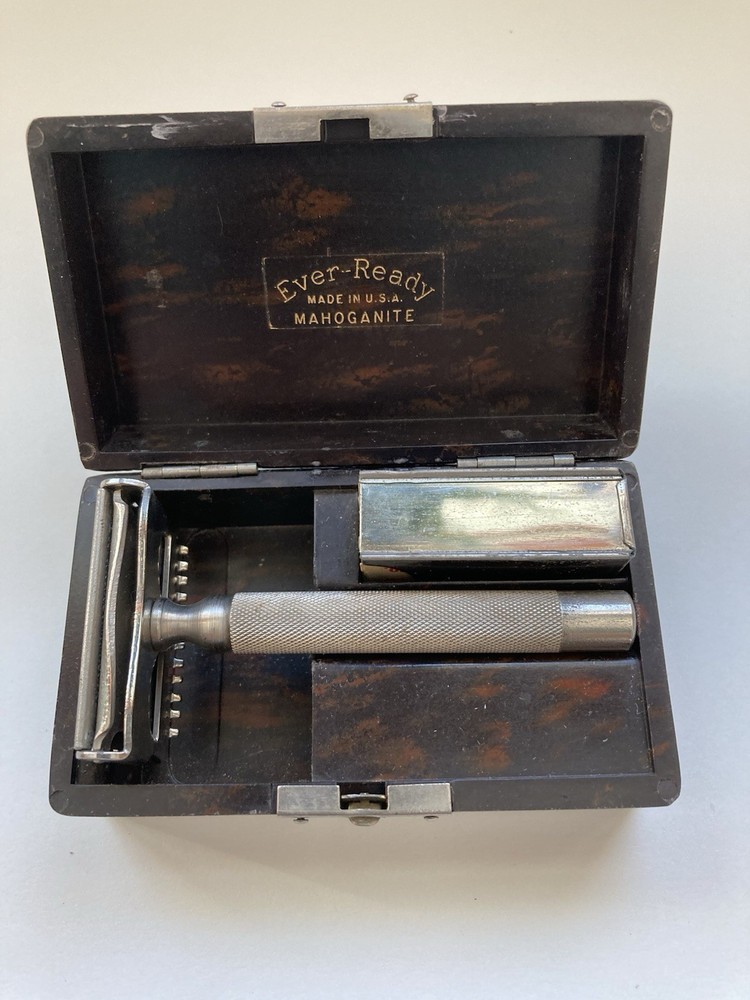 Vintage Every-Ready Mahoganite Razor