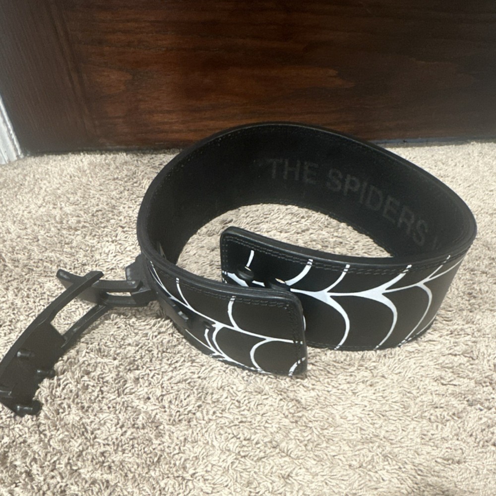DARC SPORT THE SPIDERS WEB Leather Powerlifting Belt