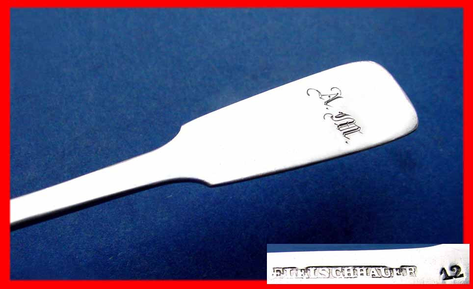 Spoon, 12 lot, XIX S.D853