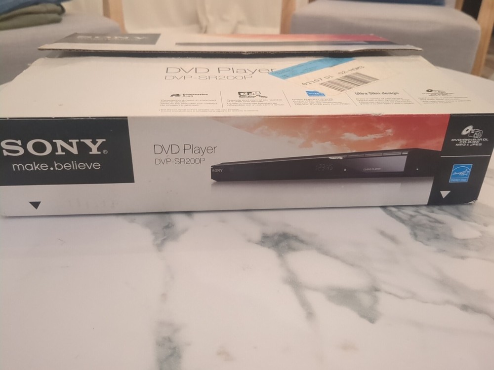 Sony DVP-SR200P DVD Player Open Box
