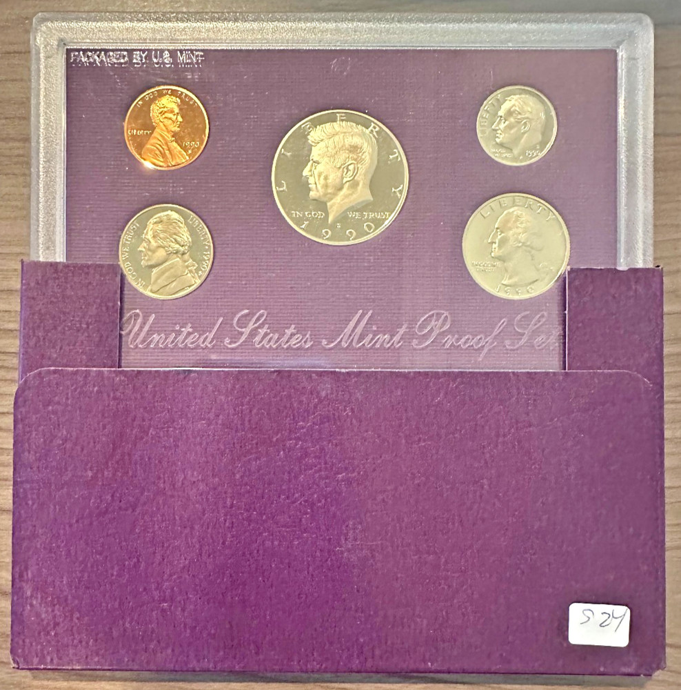 1990-S 1C-50C Proof Set (Proof)