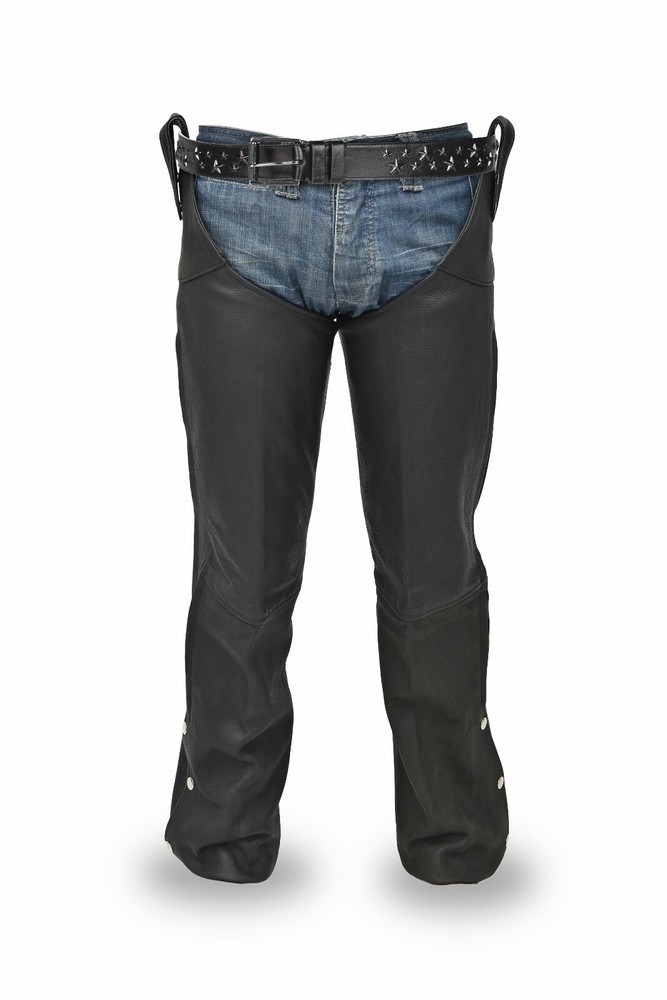 MEN’S ADJUSTABLE SIDE SNAP BELTLESS CHAP