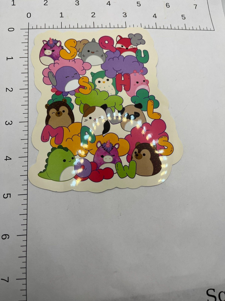 Squishmallow sticker cute cuddly