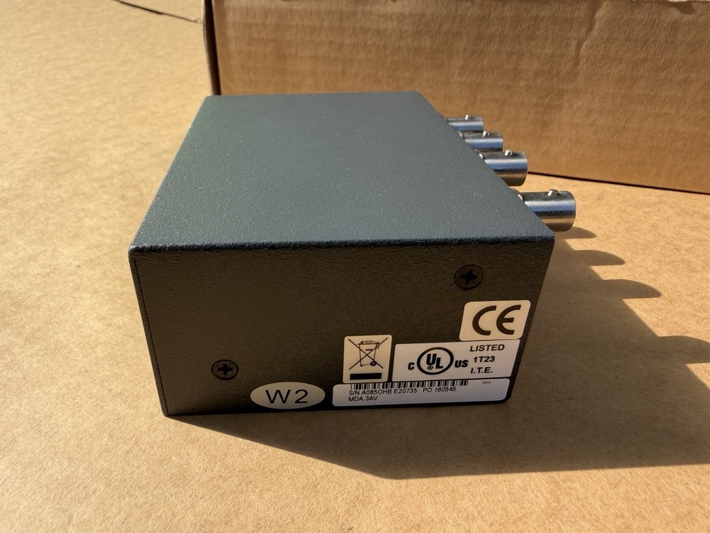 Extron MDA 3AV Versa Tools Distribution Amplifier No Power adapter