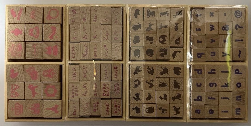 Felissimo stamp set #6fc35f