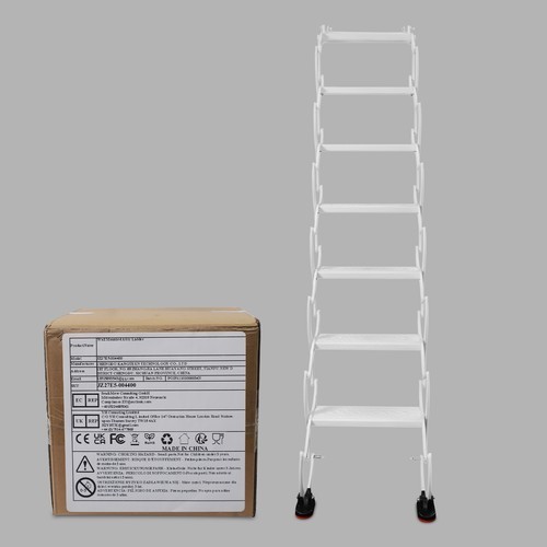 Ladder Telescoping Step Folding Ladders Retractable Folding Stair Wall Mounted