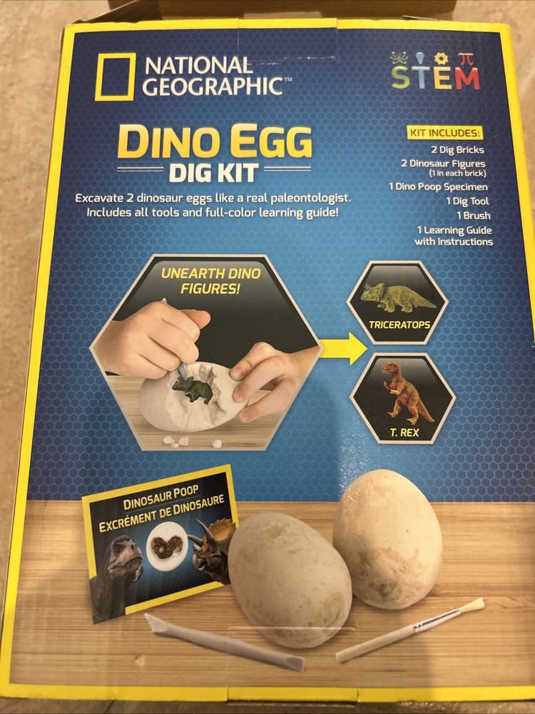 National Geographic Dino Egg Dig Kit