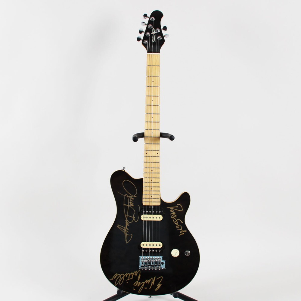 Tower of Power Signed Guitar - COA JSA