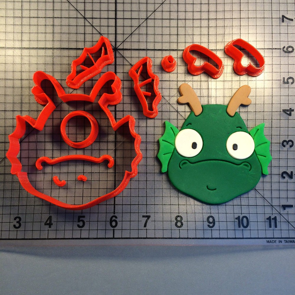 Dragon Face 100 Cookie Cutter Set