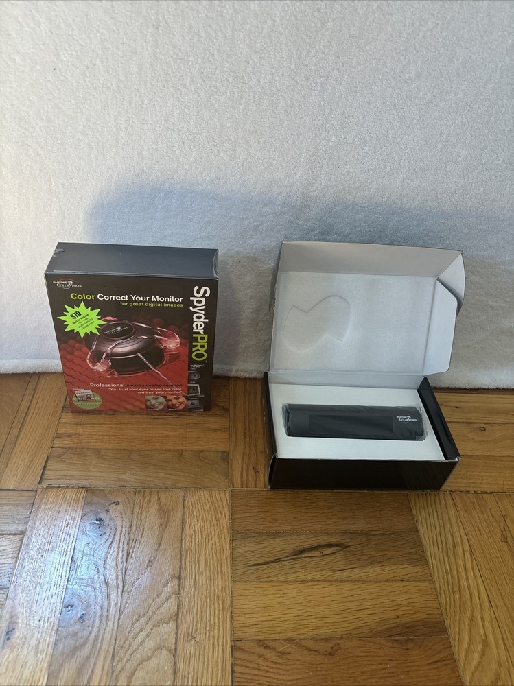 Pantone ColorVision Spyder Pro W Optical  & Printfix Scanner #660 bundle SEALED