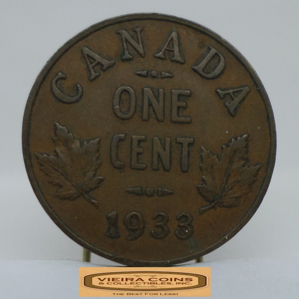 1933 Canada One Cent - #C56327NQ