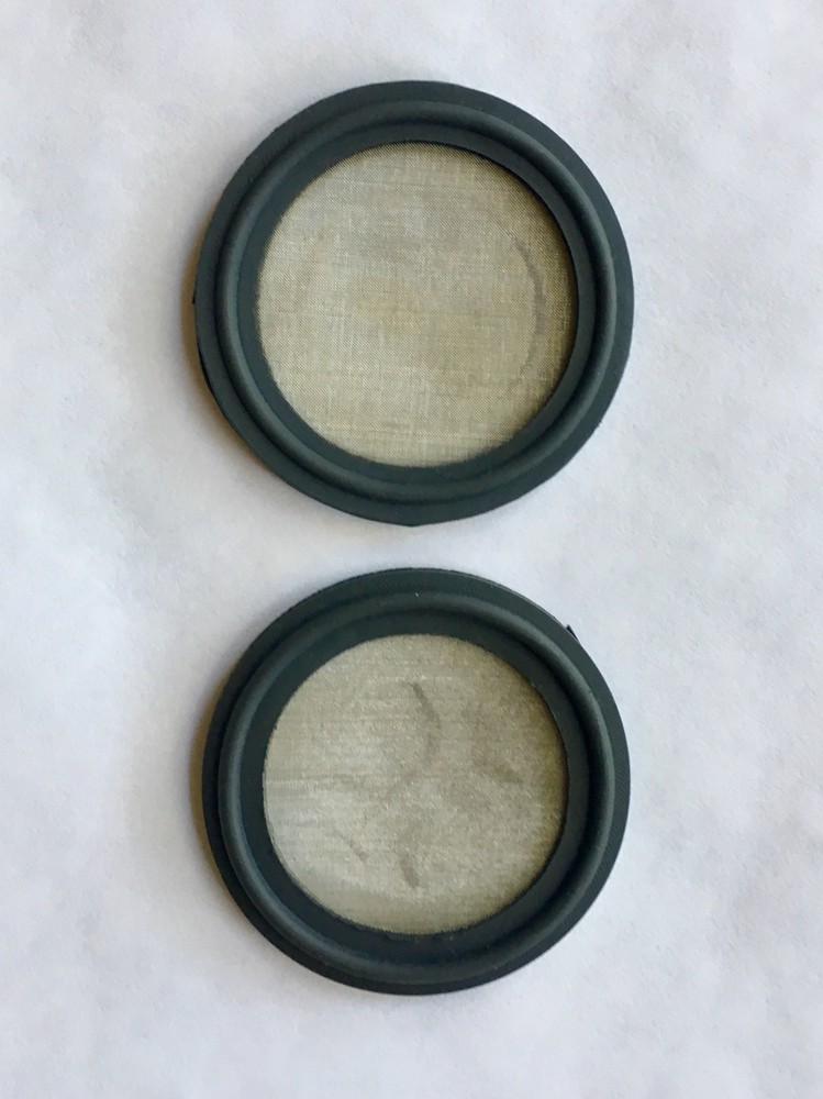 1.5" Tri Clamp 100 Mesh Screen Viton Gasket Closed Loop Extractor 2 Pack