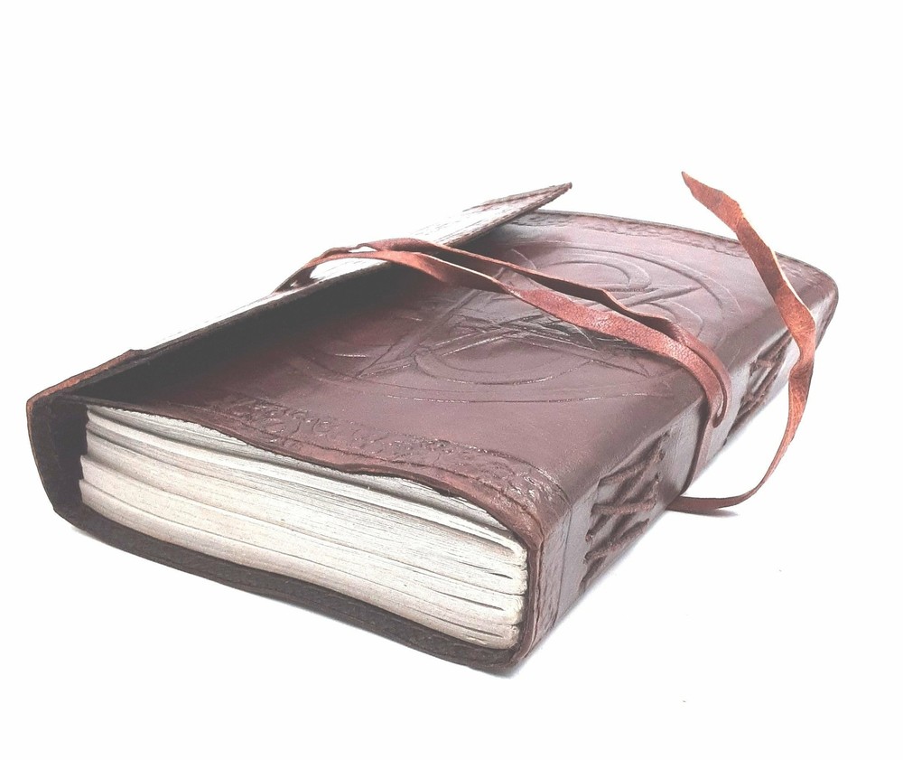 Leather Embossed Pentagram Journal #2230