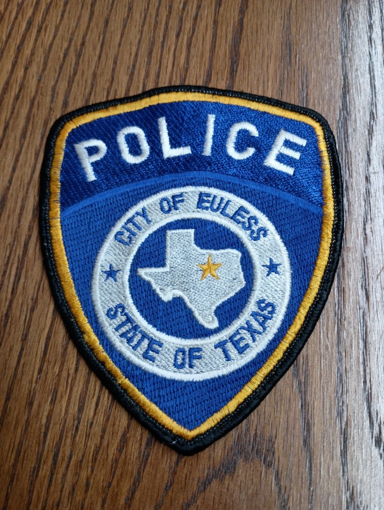 Euless Texas Police Vintage Embroidered Patch