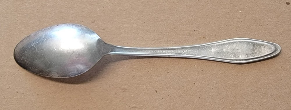 VINTAGE MASONIC SOLOMON'S LODGE FLATWARE SPOON